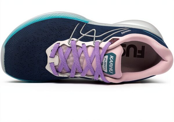 Karhu Chaussures de course Fusion pour femme, Gris cristal/matin glacé-3