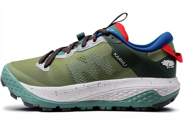 Karhu Ikoni Trail WR Chaussures Trail Homme Étanche Vert Huile-0