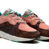 Karhu Fushion 2.0 Basket Mixte en daim et maille Taille 42 Java Cork-1
