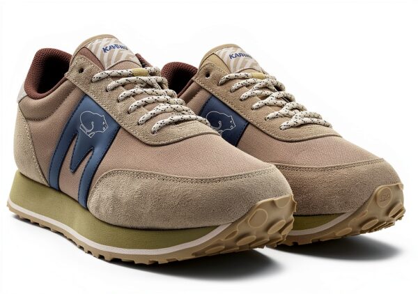 Karhu Albatross Control Chaussures Lifestyle Vintage Khaki Blue Opal-1
