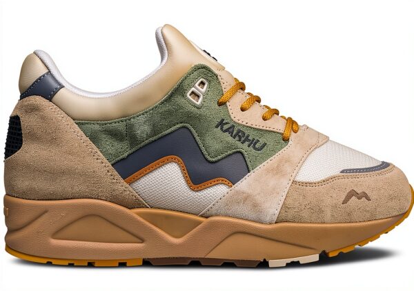 Karhu Aria 95 Suede Baskets Homme Couleur Crème Taille 41.5 42.5 EU-2
