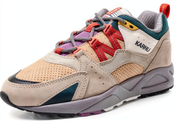 Karhu Fusion 2.0 - Chaussures Lifestyle en Suède Gris pour Homme-3