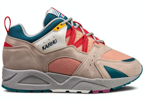 Karhu Fusion 2.0 - Chaussures Lifestyle en Suède Gris pour Homme-7