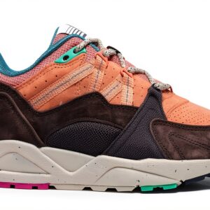 Karhu Fushion 2.0 Basket Mixte en daim et maille Taille 42 Java Cork-0