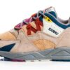 Karhu Fusion 2.0 - Chaussures Lifestyle en Suède Gris pour Homme-4