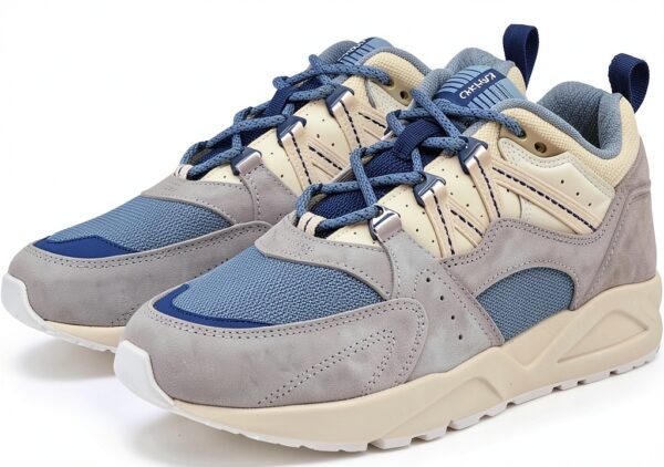 Karhu Fusion 2.0 - Chaussures Lifestyle en Suède Gris pour Homme-6