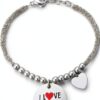 Bracelet Luca Barra en acier 316L hypoallergénique, modèle BK2043-2