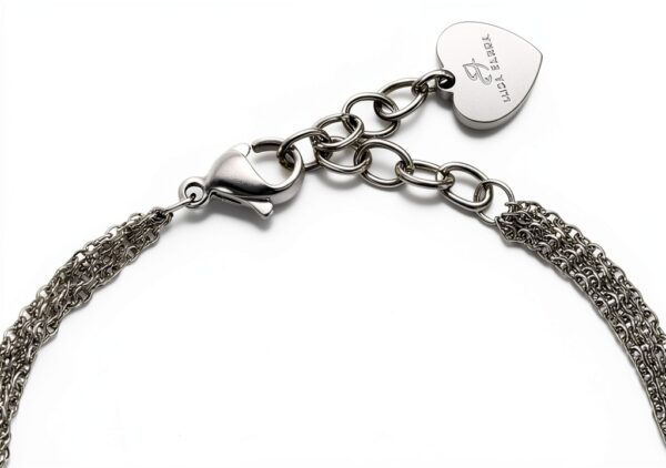 Bracelet Luca Barra en acier 316L hypoallergénique, modèle BK2043-1