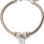 Bracelet Luca Barra en acier 316L hypoallergénique, fermoir pince de-0