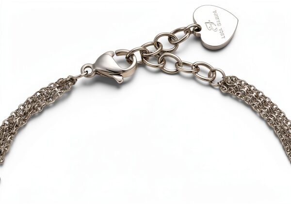 Bracelet Luca Barra en acier 316L hypoallergénique, modèle BK2043-6