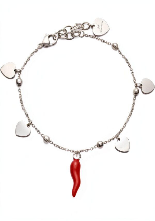Bracelet Luca Barra en acier 316L hypoallergénique, modèle BK2015-0